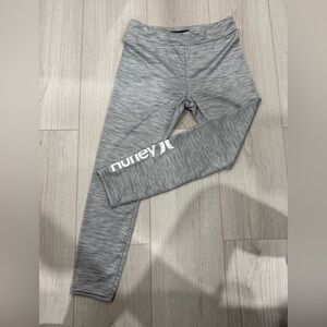 BNWOT Hurley Kids Heather Gray Leggings